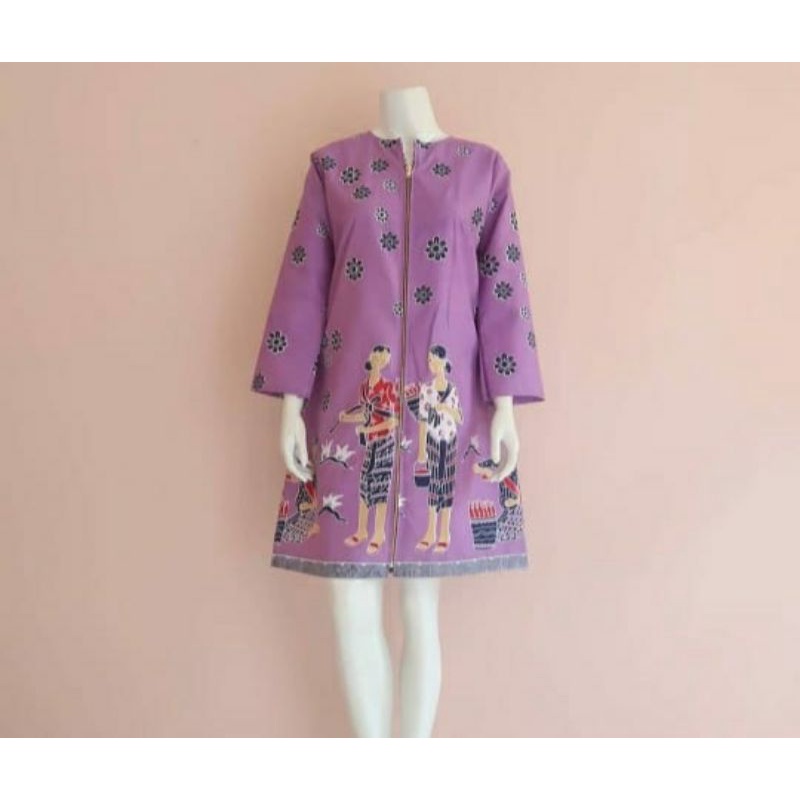 Tunik batik mbok jamu (bisa pilih warna)