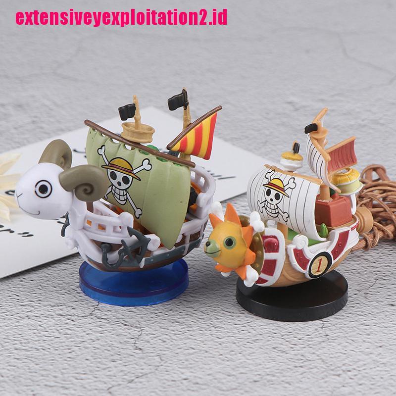 &lt; E2id &amp; &gt; 1Pc Mainan Action Figure One Piece Going Merry Thousand Sunny