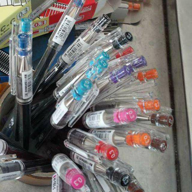 

Pena hi-tech 0.3 /pena kekinian hi-tech /pulpen pilot Hi-Tec