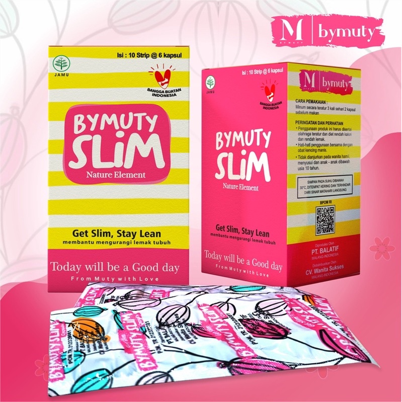 OBAT DIET BY MUTY SLIM (POM TR 212329081)