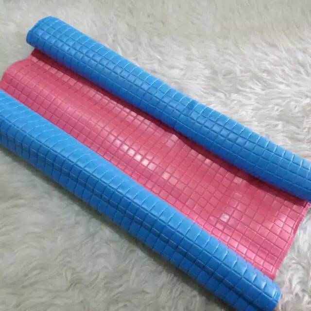 Perlak Bayi Jessi Biru Polos Ukuran +/- 63x58 cm-Perlak Jessi Biru Polos besar -Alas Ompol Bayi