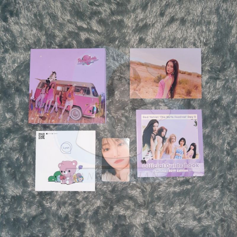 Red Velvet- Day 2 Guidebook Ver Poscatd Irene PC PHOTOCARD Wendy