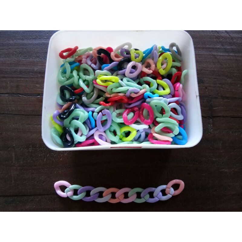 rantai plastik strap masker