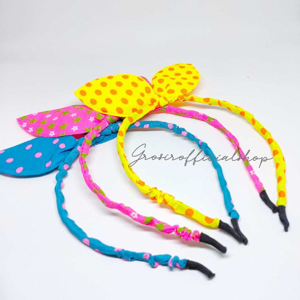 BANDO CHIBI IMPORT - HEADBAND BANDANA WANITA FASHION KOREA