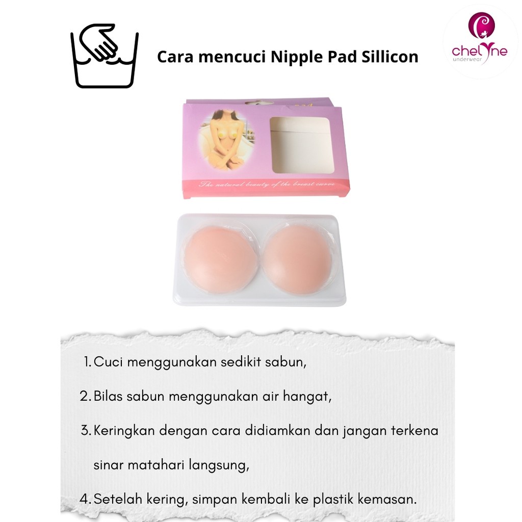 Nipple Pad Silicon Chelyne Bra/Invisible Nipple Cover