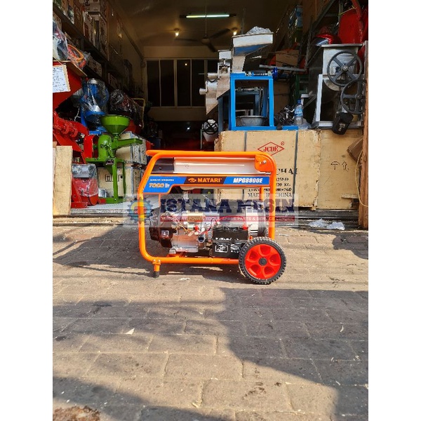 8.75KVA GENSET BENSIN 7000W STARTER GENERATOR MATARI MPG 8900E