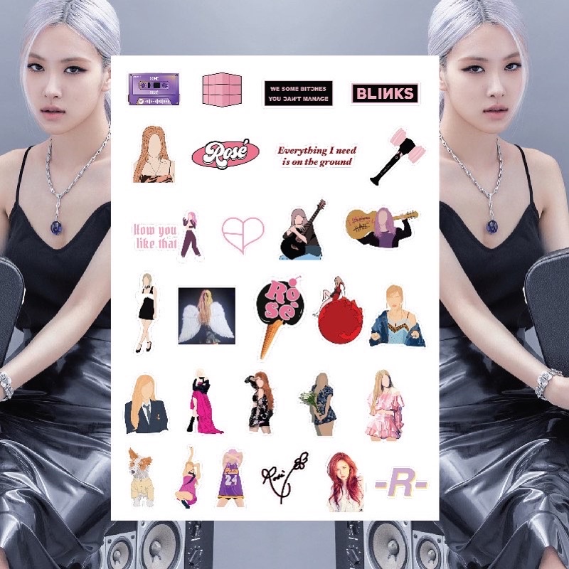 

Rosé Sticker Edition