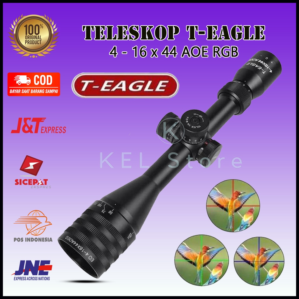TELESKOP T-Eagle 4-16x44 AOE RGB