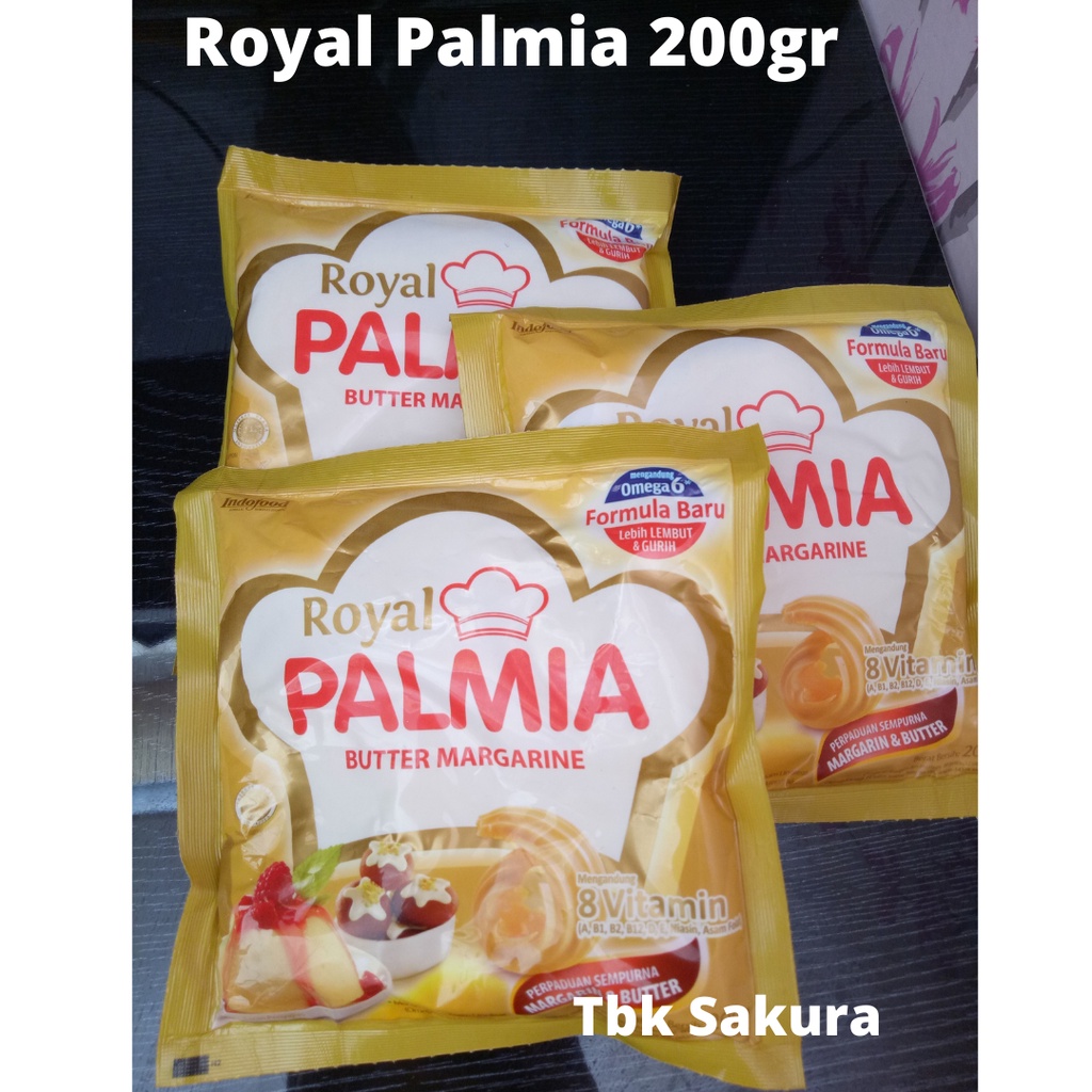 

1pc Butter margarin royal palmia 200gr exp bulan 11/2025