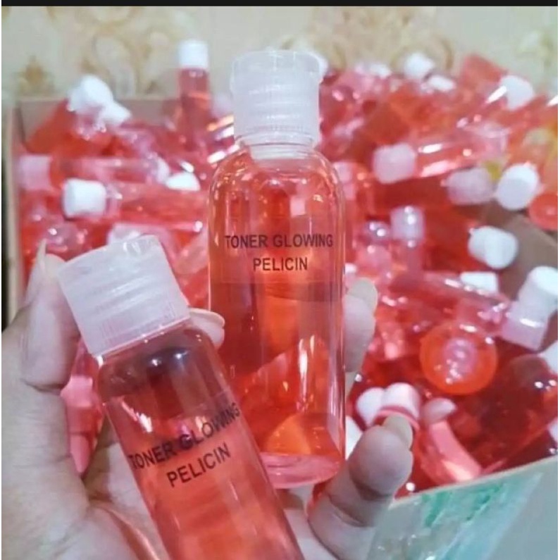 TONER PELICIN EXTRA STROWBERRY / PENGELUPAS DOSIS TINGGI  100ML