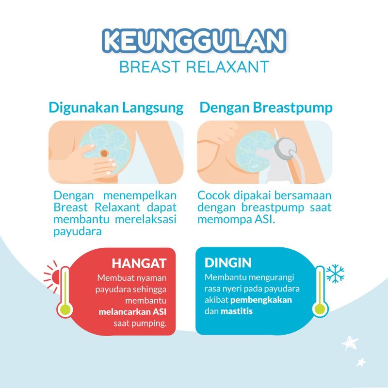 BKA Breast Relaxant / Alat Kompres Relaksasi Payudara Ibu