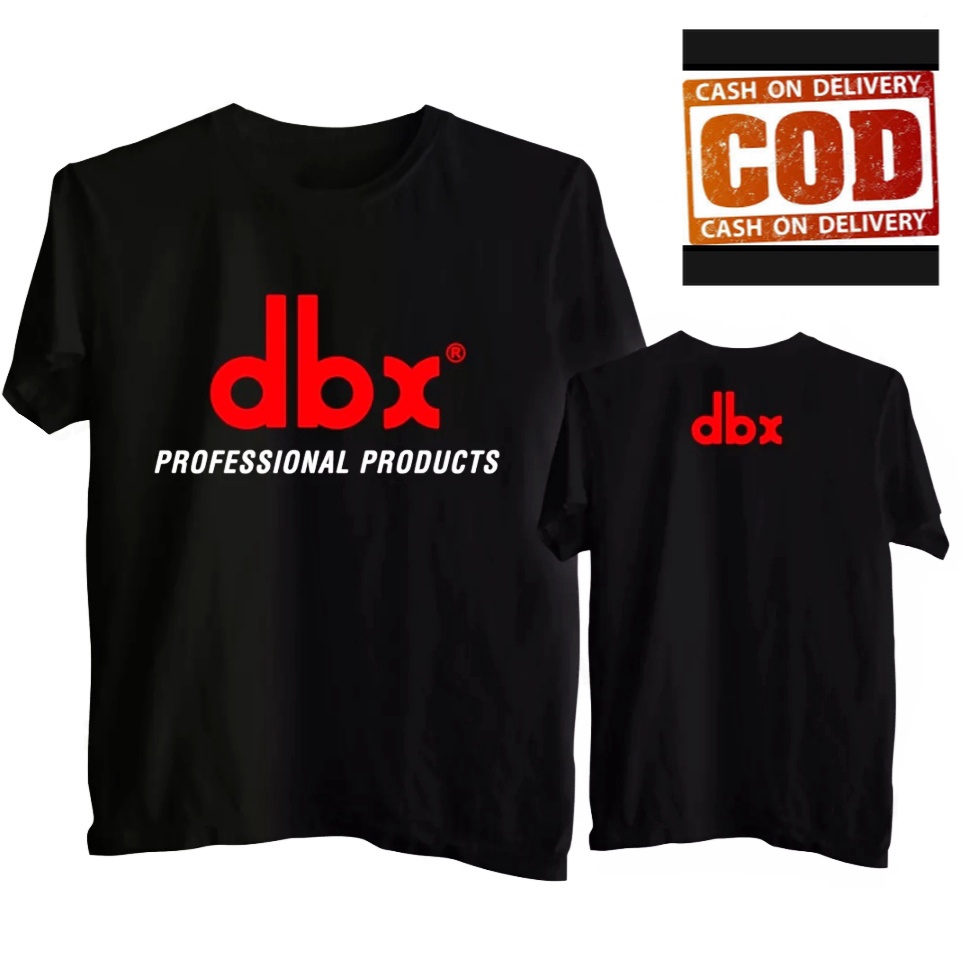 (COD) KAOS DISTRO DBX PROFESSIONAL PRODUCTS /  DBX AUDIO / SOUNDMAN TSHIRT BAJU PRIA MURAH KEREN