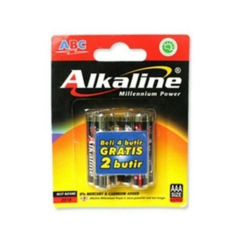 Baterai Alkaline ABC AA - AAA - ABC R14C - Baterai Alkaline