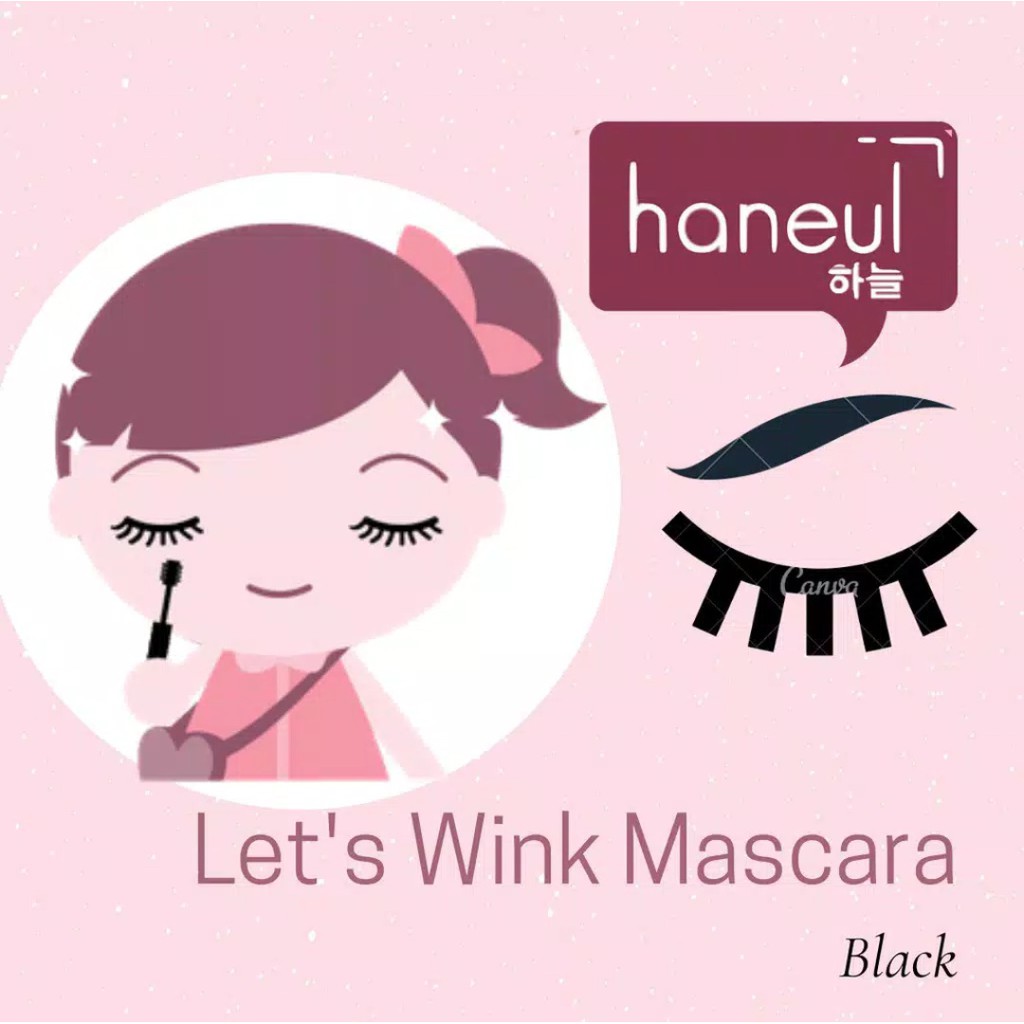 Haneul Lets Wink Mascara / Mascara sachet Korean Make up