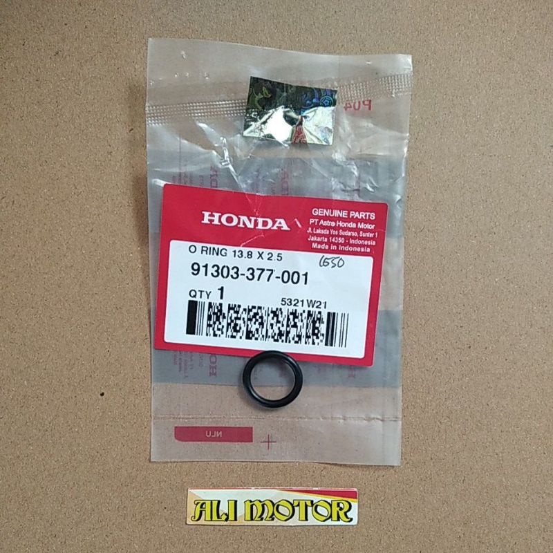 Oring tutup magnet kecil 13.8x 2.5 megapro tiger karisma supra 91303377001 AHM