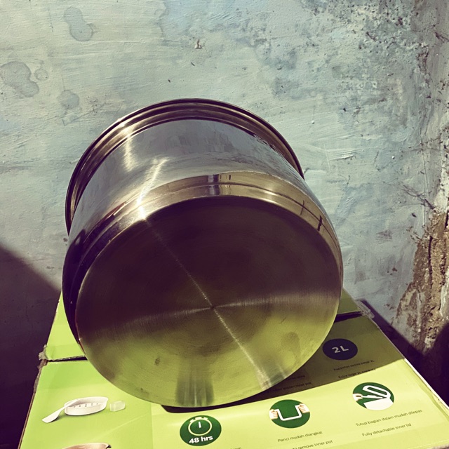 Panci rice cooker Stainless 2 Liter Yongma , Philips , Sanken Panci sehat ricecooker