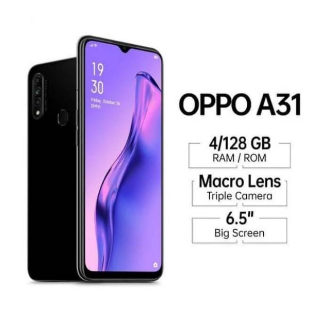 NEGOO  OPPO A31 2020 RAM 4/128 GB 99% MULUUUS  SECOND SATU TANGAN