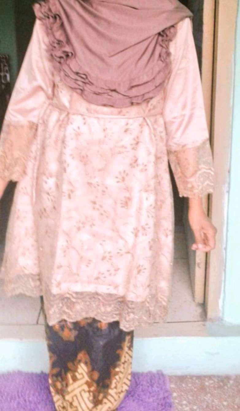 Ready 2 Warna Ada Anak! Shopashop Solo Batik Couple Brukat Tille Azurra Selendang