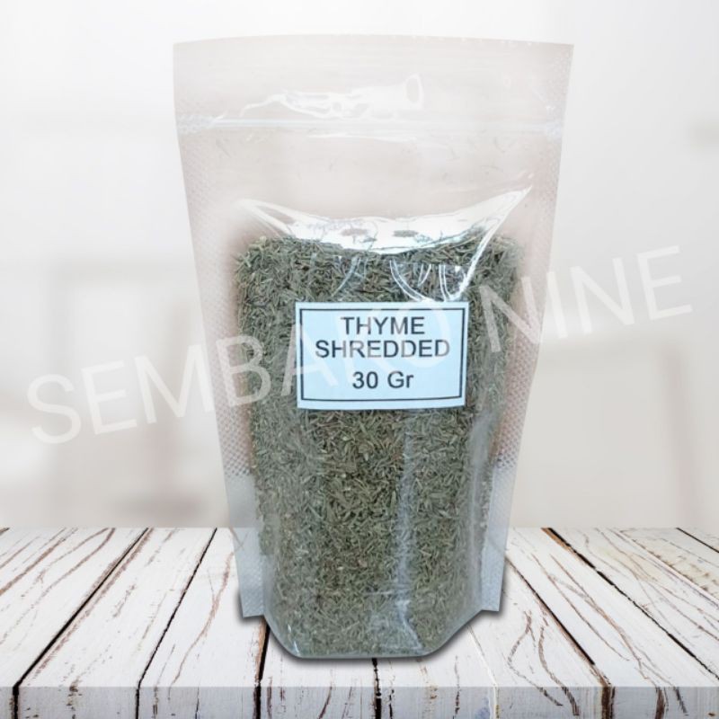 

Dried Thyme Shredded / Timi Parut Repack 30 Gram