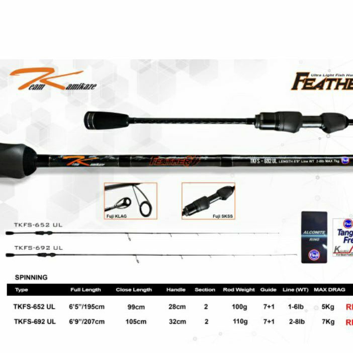 KAMIKAZE FEATHER TKFS 692UL