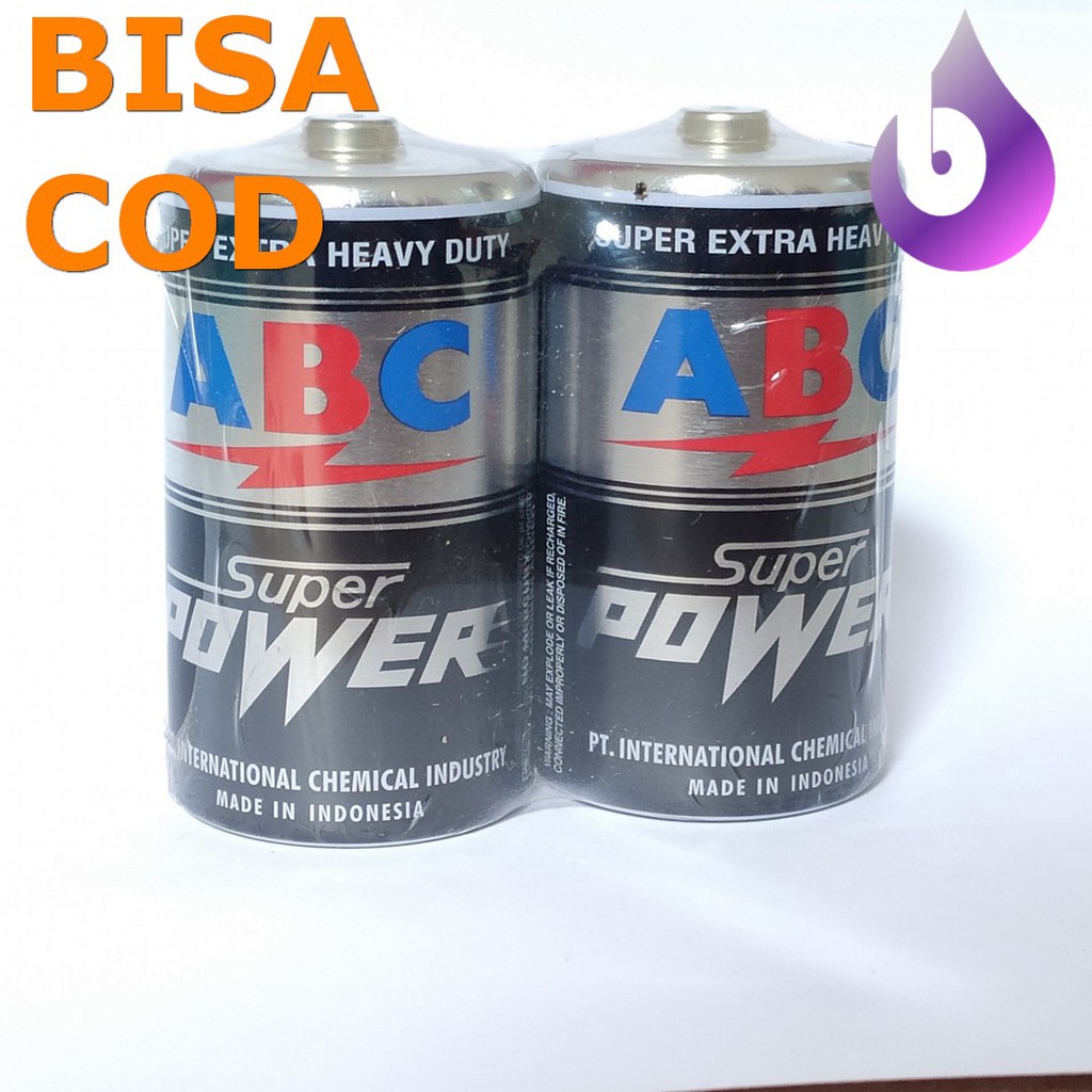 BATU BATTERY BATREI BATERAI ABC SUPER POWER BESAR UM 1 SIZE D