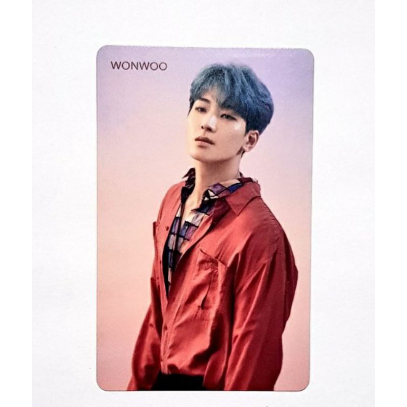 ❌[BOOKED] SEVENTEEN PHOTOCARD PC HMV FALLIN FLOWER PINK WONWOO❌