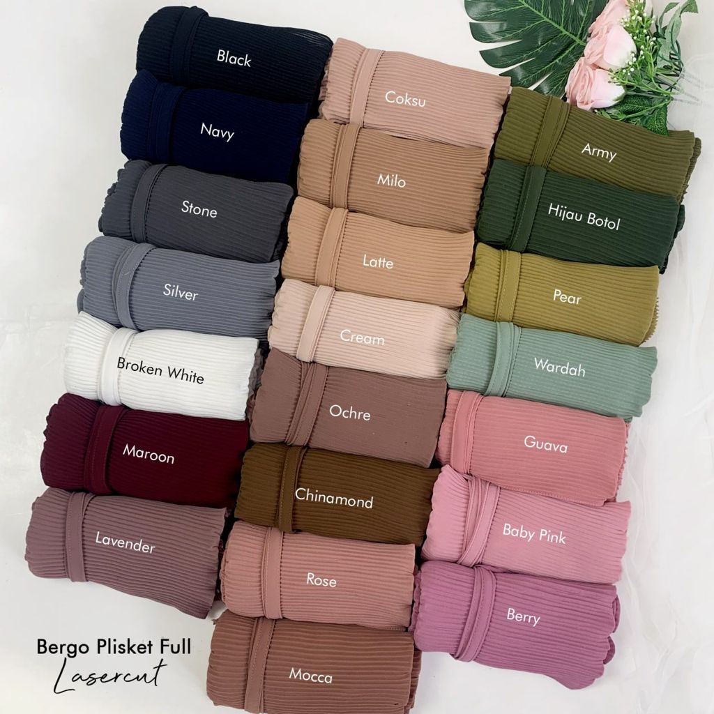 BERGO PLISKET / BERGO MARYAM PLISKET FULL LASERCUT-1