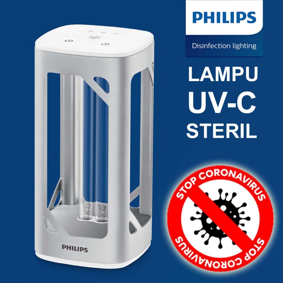 Philips UV C Disinfection desk Lampu Steril Anti Virus Covid-19 Corona