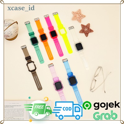 GLACIER STRAP APPLE WATCH IWATCH TRANSPARANT 8 COLOR