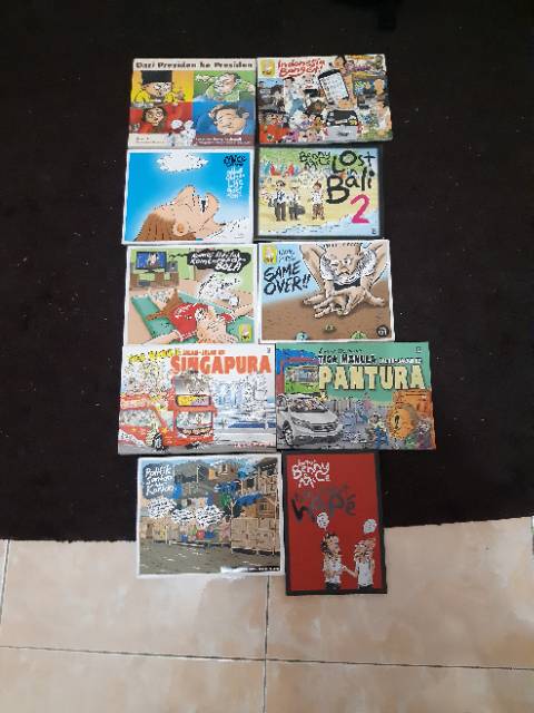 komik kartun Benny dan mice-satuan
