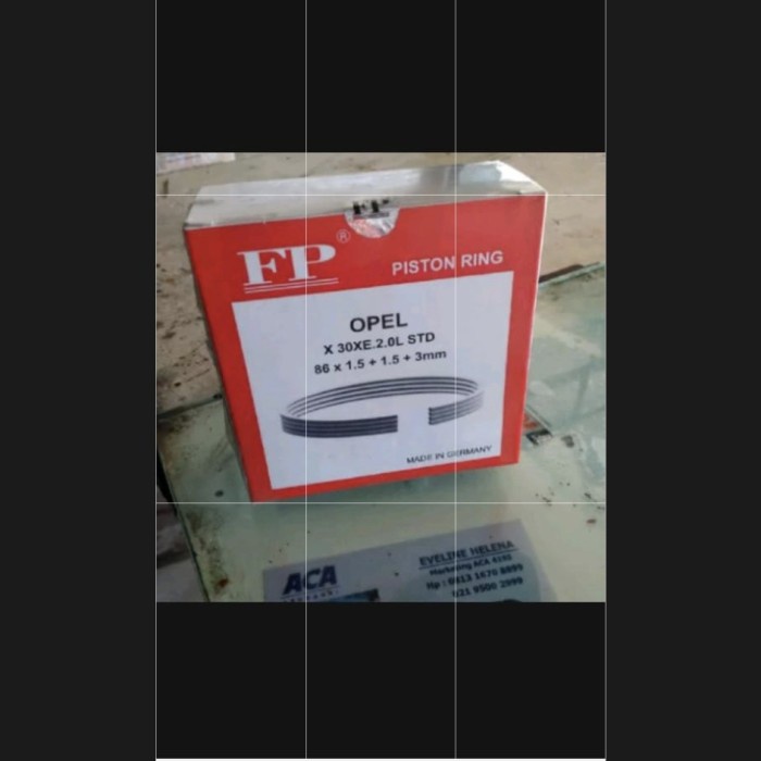 Ring piston opel blazer DOHC SOHC Terjangkau