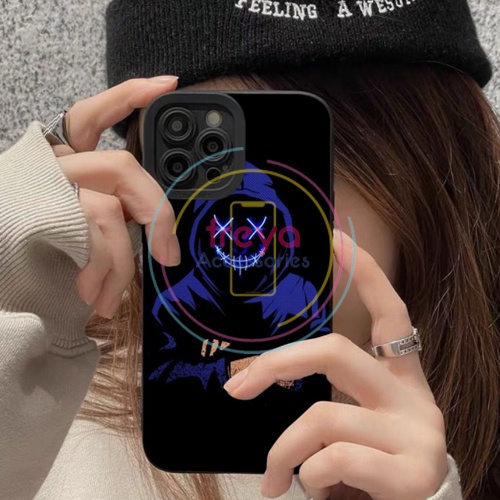 FJ1117 CASE CASING SOFTCASE MANCASE MOTIF COWO LAKI REALME C1 C2 C11