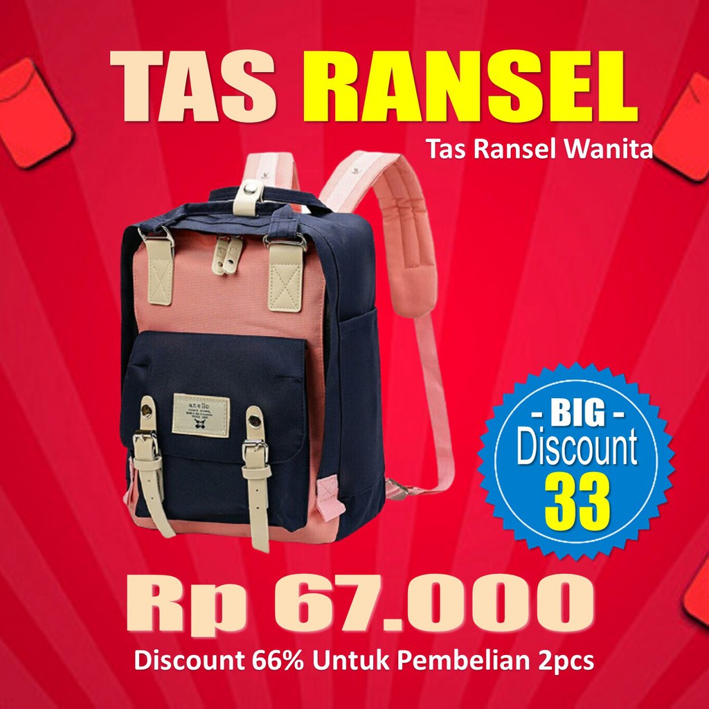 TAS RANSEL TAS KERJA WANITA TAS KANTOR WANITA TAS LAPTOP WANITA TAS RANSEL WANITA
