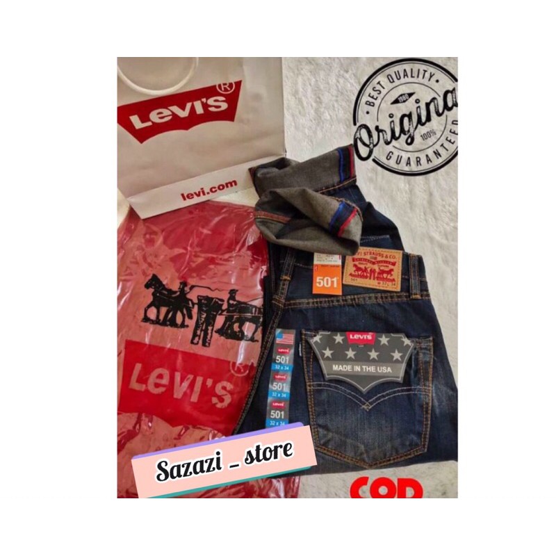 CELANA LEVIS 501 USA ORIGINAL IMPORT/CELANA JEANS LEVIS PRIA PREMIUM TERBU