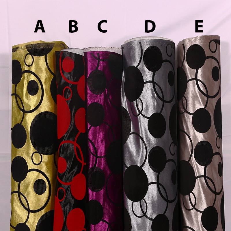 Kain Sofa Flocking motif bulat