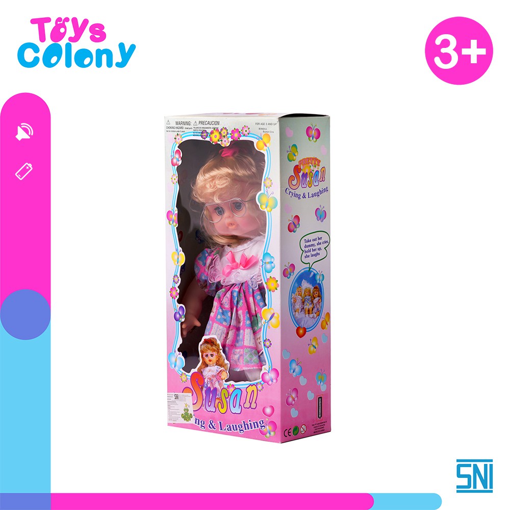 Boneka Susan Tertawa dan Menangis Crying And Laughing 1693F