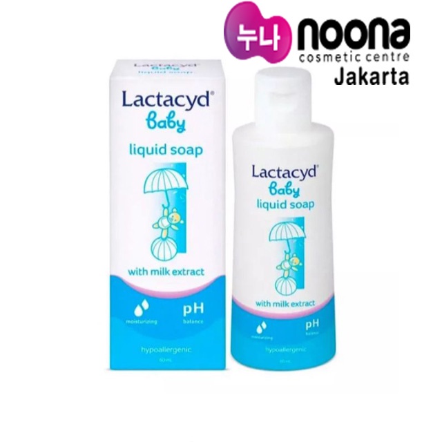 LACTACYD BABY LIQUID SOAP CLEANSING &amp; MOISTURIZING 60ML