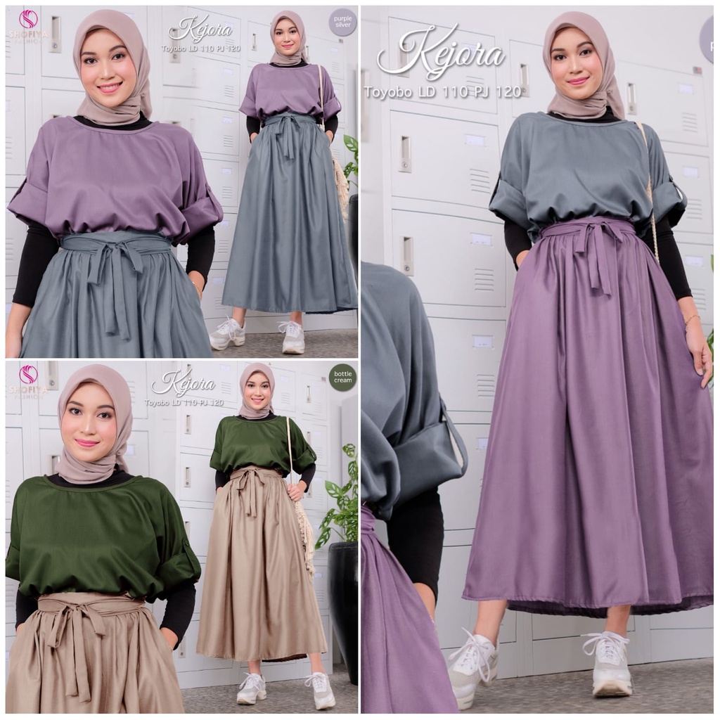 SET KEJORA FASHION ROK GAMIS BY SHOFIYA