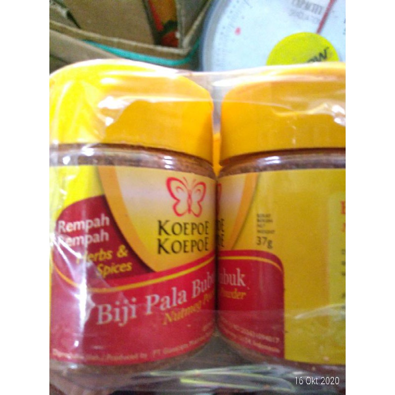 

Biji pala bubuk 37g cap koepoe2 by dws