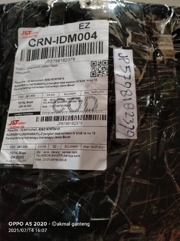 Kemeja Batik (nu,ansor,banser)