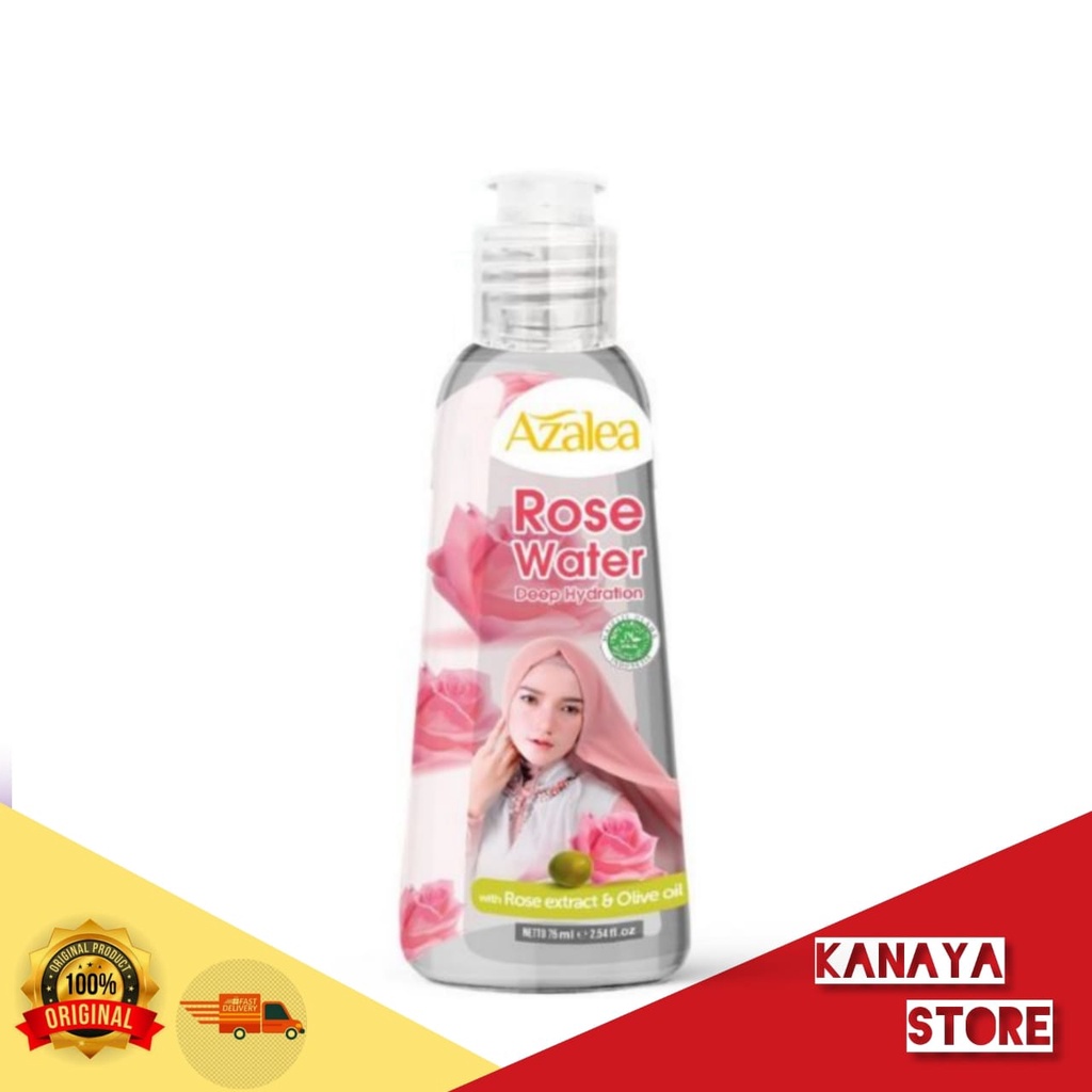 Azalea Deep Hydration Rose Water 75ml