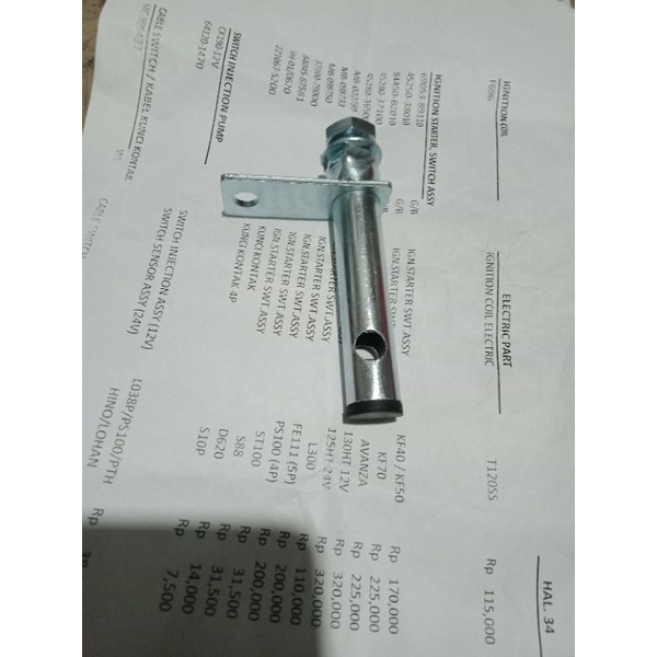 baut gantungan ban serep mobil L300