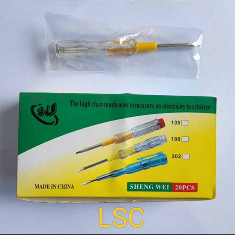 Taspen listrik obeng plus minus listrik test pen tespen murah