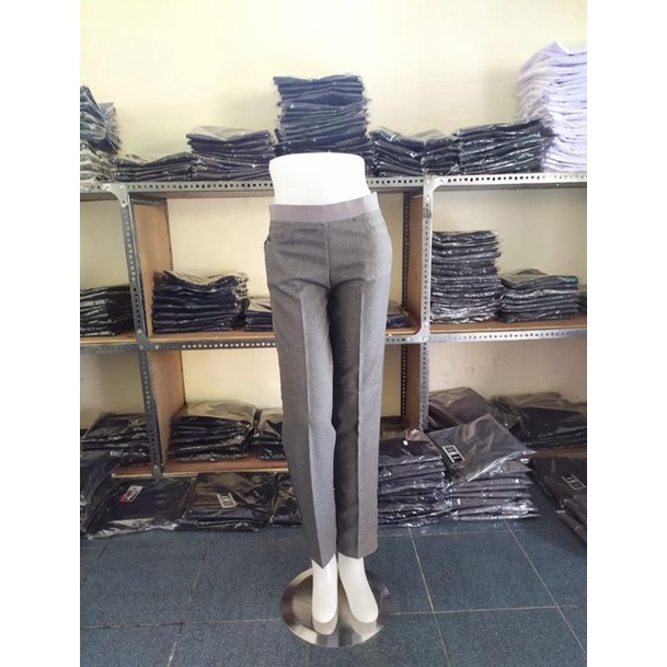 Celana Kerja Pinggang Karet