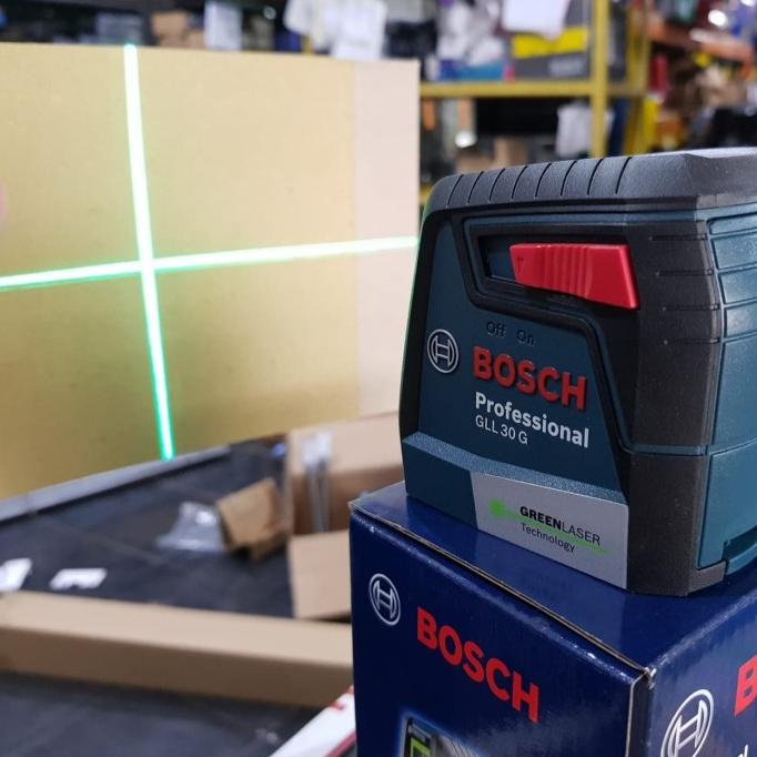 Line Laser Hijau Level 2 Line Gll 30 G Bosch Outdoor Waterpass Green