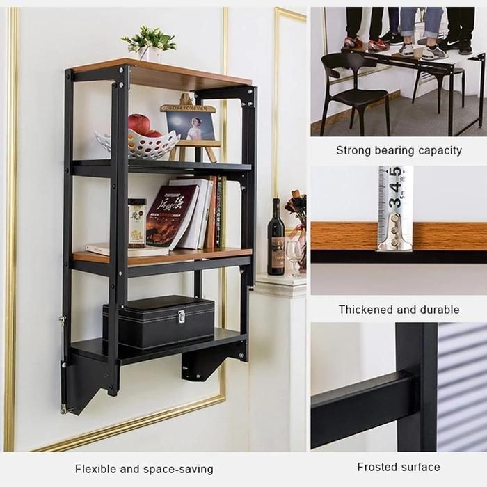mekanis 10-02 Wall Shelf table mechanism, rak multifungsi, meja makan lipat, hanya mekanisnya saja