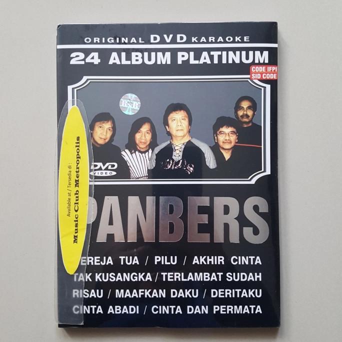 DVD KARAOKE PANBERS - 24 ALBUM PLATINUM BAGUS