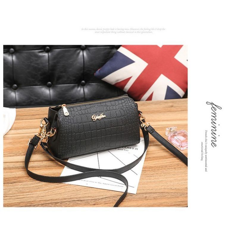 TAS SLEMPANG WANITA TERBARU/TERLARIS 2021/R2 STORE PROMO TAS IMPORT BATAM QUALITY TERBARU 2021/(COD)