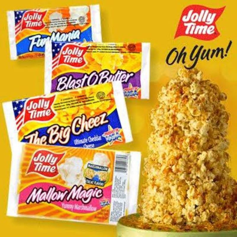 Popcorn Jolly Time All Varian Paling Murah Shopee Indonesia