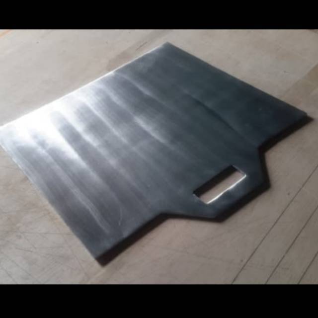 WAJAN PANGGANG ROTI BAKAR TEFLON DATAR ANTI LENGKET 27x23 CM KEBAB SOSIS CREPES UKURAN PAS DI KOMPOR